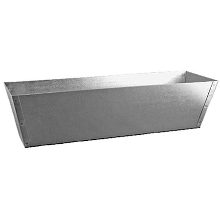 Pinpoint 12G 12 in. Galvanized Mud Pan PI564925